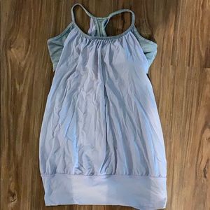 Lululemon built in sports bra top